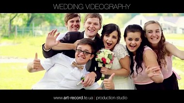 Videographer ART-RECORD | Andrii Danchuk from Lviv, Ukraine - Sunny Wedding Day | Victor and Nastya, engagement, musical video, wedding