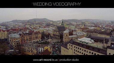 Видеограф ART-RECORD | Andrii Danchuk, Лвов, Украйна - Teaser. Полеты над городом | Wedding Day, drone-video, showreel, wedding