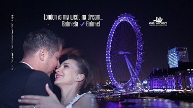 Видеограф Marian Coman, Бухарест, Румыния - London is my wedding dream..., лавстори, свадьба