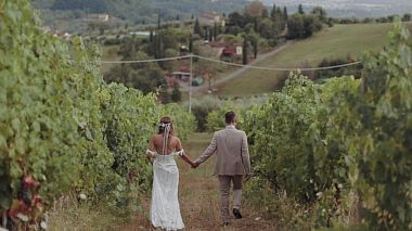 Videografo Alberto d'Aria da Napoli, Italia - Mark & Lara -destination wedding in Tuscany, wedding
