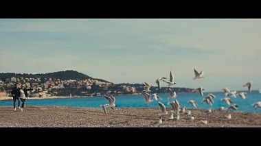 Moskova, Rusya'dan Welcome Films kameraman - Максим и Екатерина - Love Story (France,Nice), drone video, nişan
