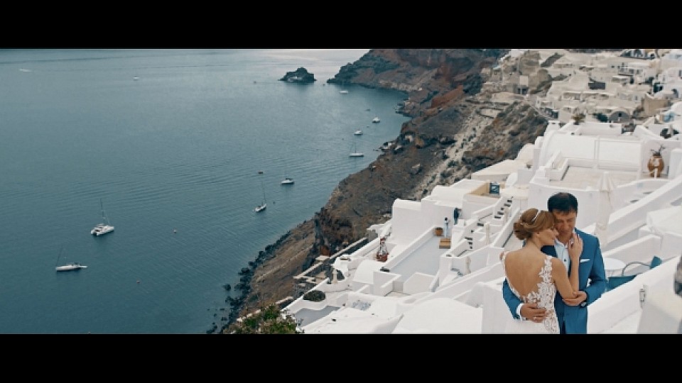 Александр и Дарья - свадьба в Греции, о.Санторини / WEDDING Greece, Santorini (WELCOME FILMS)