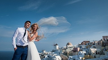 Videógrafo Евгений Грабовский de Moscovo, Rússia - "SantoDrive" Karina & Igor. Santorini 27.05.2015, wedding