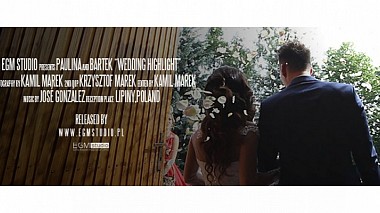 Відеограф EGM studio, Debica, Польща - Paulina i Bartek | Trailer | by EGM studio, reporting, wedding