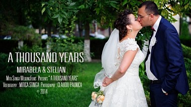 Видеограф MITICA STINGA, Букурещ, Румъния - A Thousand Years, wedding