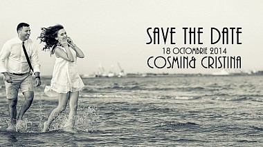 Videographer CINEMASTER Wedding Films from Constanta, Romania - Save The Date with Cristina& Cosmin, engagement, invitation