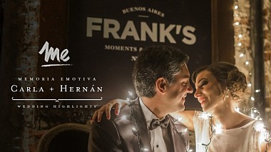 Видеограф Diego Sotile, Буэнос-Айрес, Аргентина - Buenos Aires speak easy bar Wedding |  Carla+Hernán, свадьба, событие