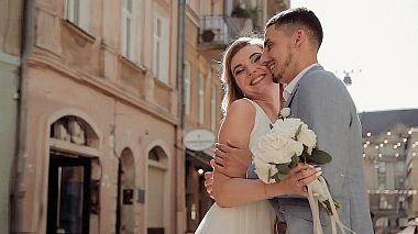 Çernivtsi, Ukrayna'dan Okhota Film kameraman - Volodymyr & Olga, düğün

