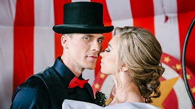 Videógrafo Alexander Tokarev de Moscovo, Rússia - Circus of love…, wedding