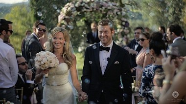 Floransa, İtalya'dan Waterfall Visuals kameraman - T + K - Wedding in Tuscany - Trailer , düğün
