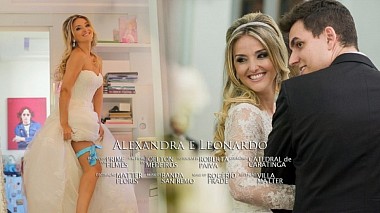 Βιντεογράφος Prime  Filmes από Coronel Fabriciano, Βραζιλία - Wedding trailer - Alexandra e Leonardo, SDE, engagement, wedding
