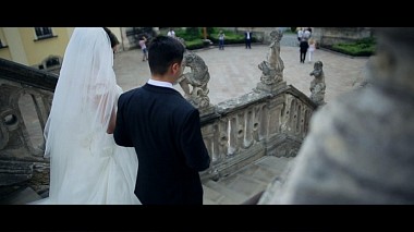 来自 切尔诺夫策, 乌克兰 的摄像师 Andrew Khlivnyi - Yuriy & Marta - the highlights, wedding