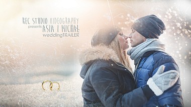 Videógrafo Rec Studio de Kielce, Polonia - Asia i Michał, engagement, wedding