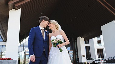 来自 明思克, 白俄罗斯 的摄像师 Michael Levchenya - Vova and Dasha, wedding