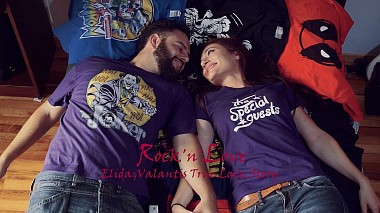 Videographer Tony  Rogliero from Thessaloniki, Greece - Rock’n’love: Elida&Valantis True Love Story, backstage, event, musical video