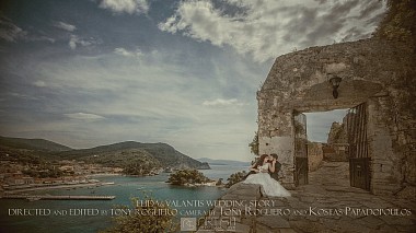 Videógrafo Tony  Rogliero de Salónica, Grecia - Elida&Valantis Wedding Highlights in Parga, engagement, event, wedding