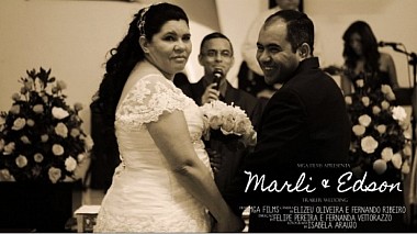 Відеограф mga Films, Курітіба, Бразилія - Trailer - Marli & Edson, wedding