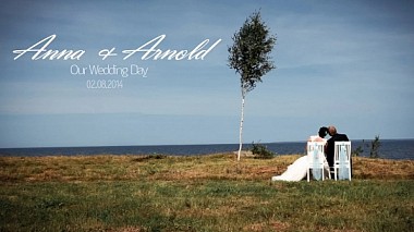 Videógrafo Aleksey Morozov de Tallin, Estonia - Anna and Arnold Our Wedding Day, wedding
