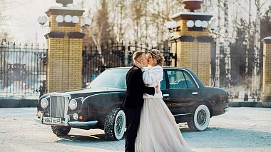 Videografo Ruslan Ivanov da Barnaul, Russia - Vladimir and Ksenia | Wedding Highlights, drone-video, wedding