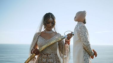 Видеограф Arina Balerina, Лос Анджелис, Съединени щати - SDE Sikh wedding | Sunny & Satnam | Taglyan Complex,  Los Angeles, CA, SDE, drone-video, event, wedding
