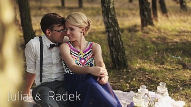 来自 弗沃茨瓦韦克, 波兰 的摄像师 VISIO studio - Julia & Radek, engagement, wedding