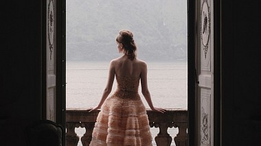 Venedik, İtalya'dan Alba Renna kameraman - The Lady of the Lake - editorial for Harper's Bazaar, kulis arka plan, müzik videosu, reklam

