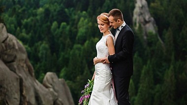 Видеограф Nazar Nychvyd, Лвов, Украйна - Eugene & Vira, wedding