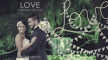 Відеограф Horacio Esteban Arias, Сан-Мігель-де-Тукуман, Аргентина - MARIANA+NICOLAS, wedding