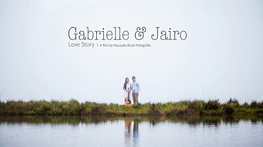 Videographer Massuelo Brazil from other, Brasilien - Love Story | Gabrielle e Jairo, engagement, invitation, wedding