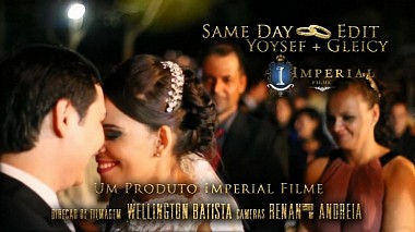 Видеограф wellington Batista Imperial Filme, Ji-Paraná, Бразилия - Same Day Edit - Presidente Médici - Rondônia, свадьба