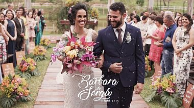 Videographer Infinity Filmes ® đến từ Trailer | Bárbara + Sérgio [Highlights], wedding