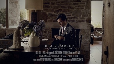 Видеограф Elton Sabatino, Сан-Паулу, Бразилия - Boda en Ares España // Bea Y Pablo - Trailer, аэросъёмка, свадьба