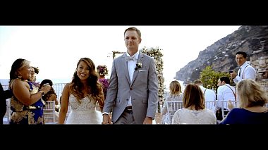 Videógrafo Francesco Fortino de Roma, Itália - Ruby & Jason Destination Wedding in Positano, Italy, drone-video, wedding