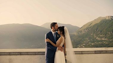 Видеограф Francesco Fortino, Рим, Италия - Destination Wedding in Italy, SDE, аэросъёмка, свадьба