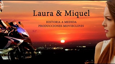 Videógrafo Movieclip Studio de Valencia, España - Historia a Medida Laura & Miquel, wedding