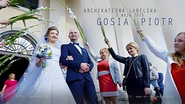 Видеограф MarFilm Studio, Люблин, Польша - Gosia i Piotr - Highlights I Teledysk Ślubny, свадьба