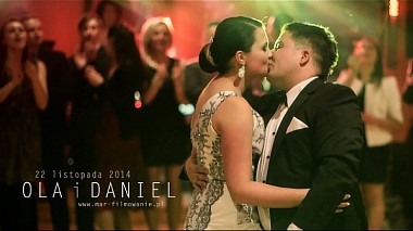 Videographer MarFilm Studio đến từ Ola i Daniel - Highlights I Teledysk Ślubny, wedding