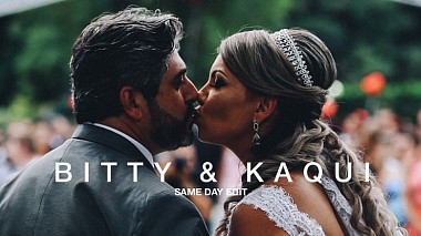 Відеограф Feito de Amor Filmes, Жуанвіль, Бразилія - Same day edit - Bitty e Kaqui, SDE, wedding