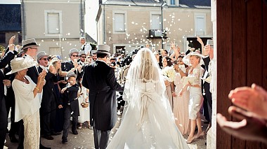 Видеограф Alexander Znaharchuk, Прага, Чехия - Wedding videography in France: Kate & Edy // Chateau Сhallain, свадьба