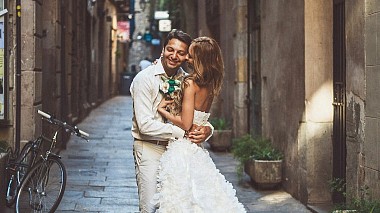 来自 布拉格, 捷克 的摄像师 Alexander Znaharchuk - Wedding video in Spain: Irina & Nikolay // San-Sebastian, wedding