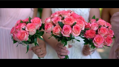 Видеограф Олег  Романюк, Ровно, Украина - Wedding day/ Roxolana and Igor, аэросъёмка, свадьба, событие