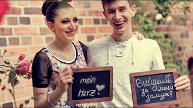 Βιντεογράφος Daniel Schmunk από Αμβούργο, Γερμανία - Creative marriage Proposal, wedding