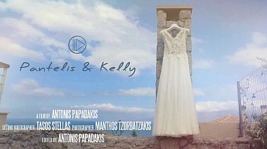 Videógrafo Antonis Papadakis de Heraclión, Grecia - Pantelis & Kelly - Wedding highlights, wedding