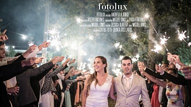 Видеограф Miguel Dinis, Abrantes, Португалия - Andreia & Jorge, drone-video, engagement, wedding
