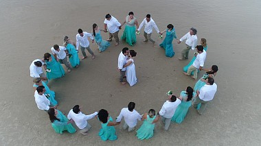 来自 圣若泽, 巴西 的摄像师 Josue Correia - Wedding day - Andressa e Tiago, drone-video, event, wedding