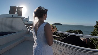 Видеограф Josue Correia, São José, Бразилия - Izabela e George, drone-video, event, wedding