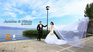 Filmowiec Gjole Naumovski z Ohrid, Macedonia Północna - Jasmina & Nikola, engagement, wedding
