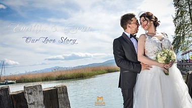 Ohrid, Kuzey Makedonya'dan Gjole Naumovski kameraman - Emilija & Goran Papazz, düğün
