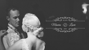 Видеограф Tapio Ranta, Хельсинки, Финляндия - Maaria & Lauri 2015 Wedding Highlights, аэросъёмка, свадьба