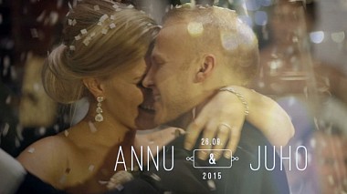 Видеограф Tapio Ranta, Хельсинки, Финляндия - Annu & Juho 2015 Wedding Highlights, аэросъёмка, свадьба